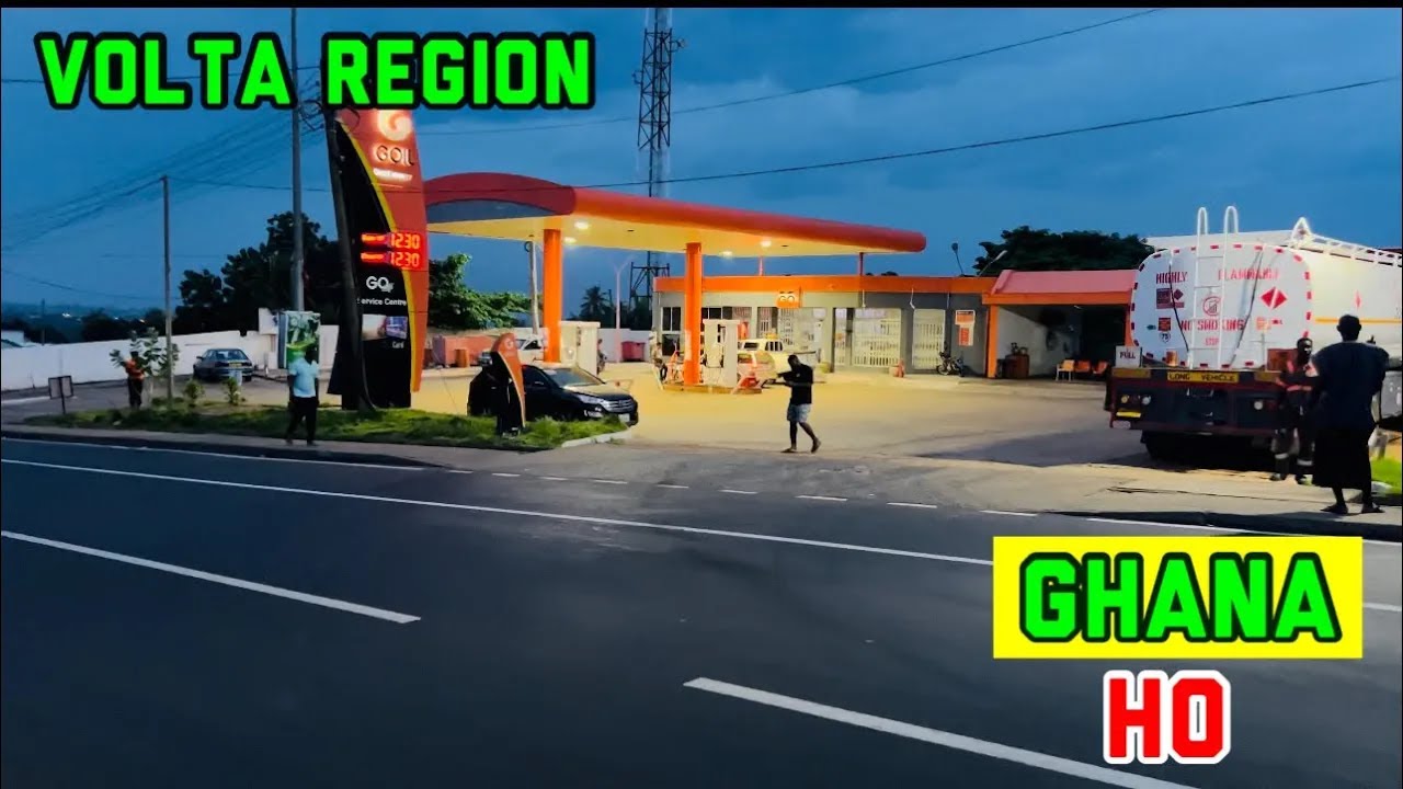 NIGHT IN HO Volta Region of Ghana, WALKING TOUR 2025, AFRICA