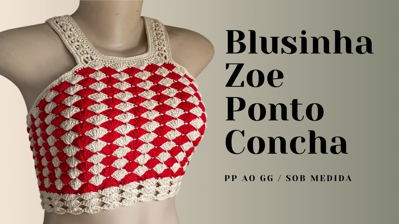 Blusinha Zoe - Sob Medida / @Marcosjuniorcroche