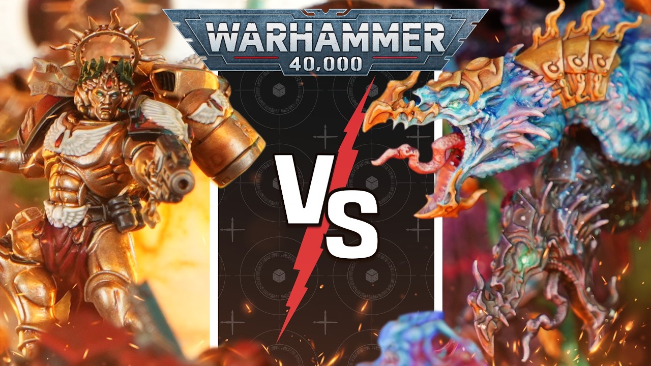 Blood Angels vs Chaos Daemons | Warhammer 40k Battle Report