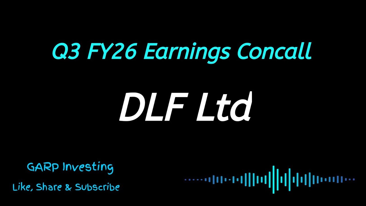 DLF Concall Q3 FY26 Earnings | DLF Conference Call 