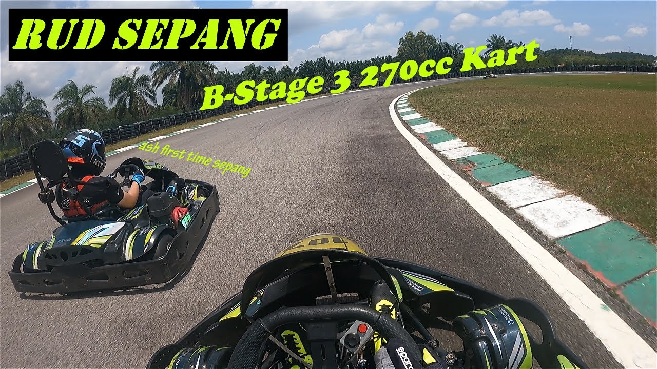 RUD Karting Sepang | 270cc B-Stage 3 Kart | KRD Funkart Practice