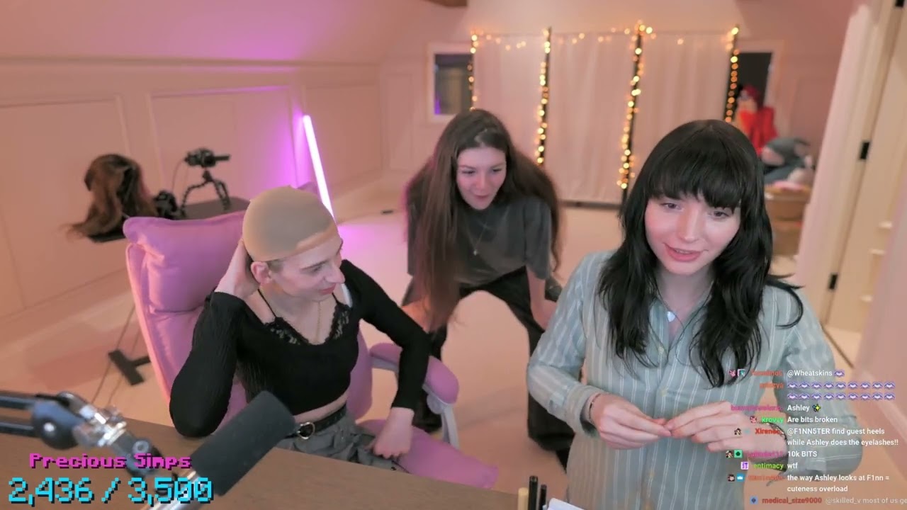 F1nn & Ashley Doing A Femboy's Makeup ft. Fr3ddi