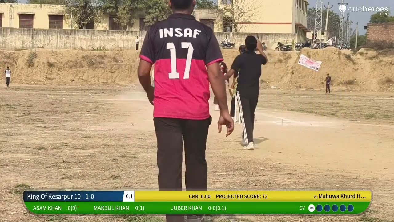 Mahuwa Khurd Heroes vs King Of Kesarpur 10 live cricket match | Nangla Banjeerka Super League 2nd S