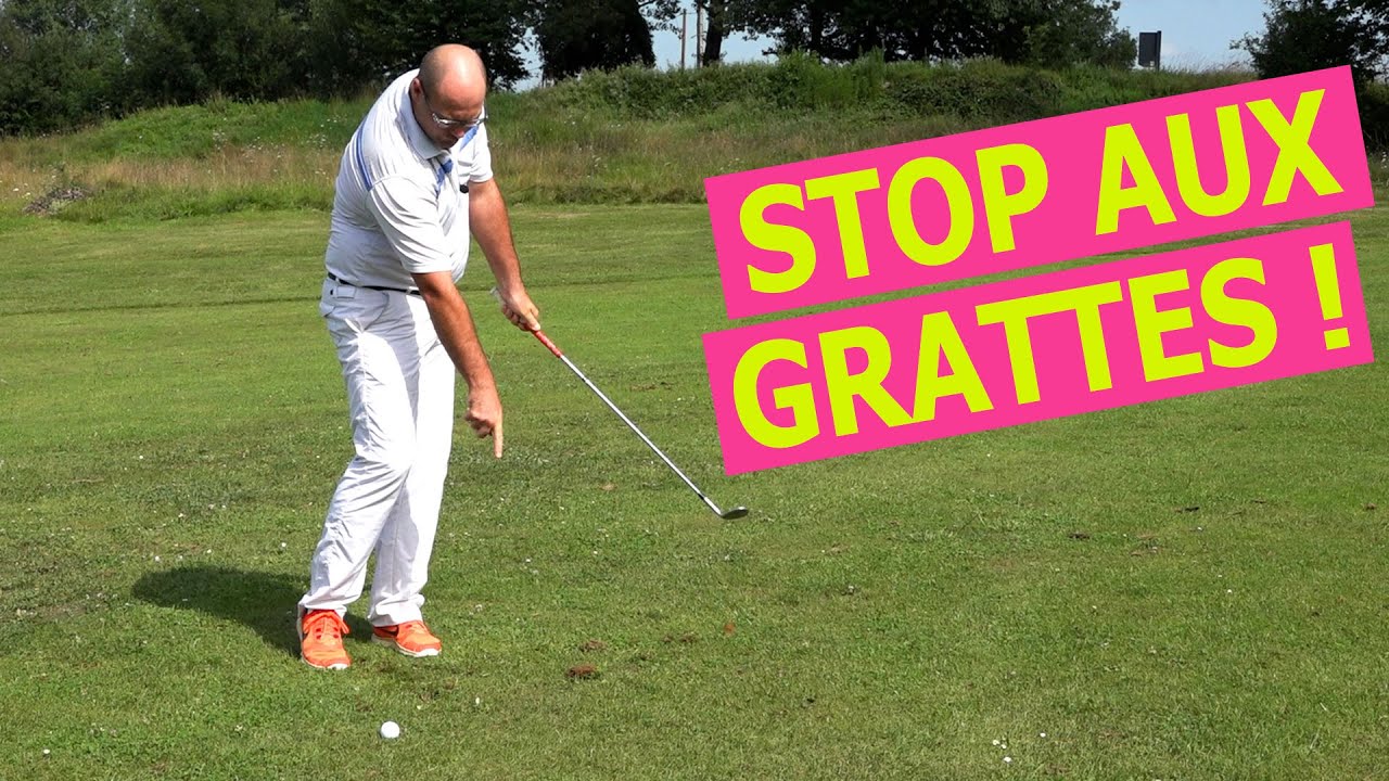 Toucher la balle avant le sol au golf - Cours de Golf
