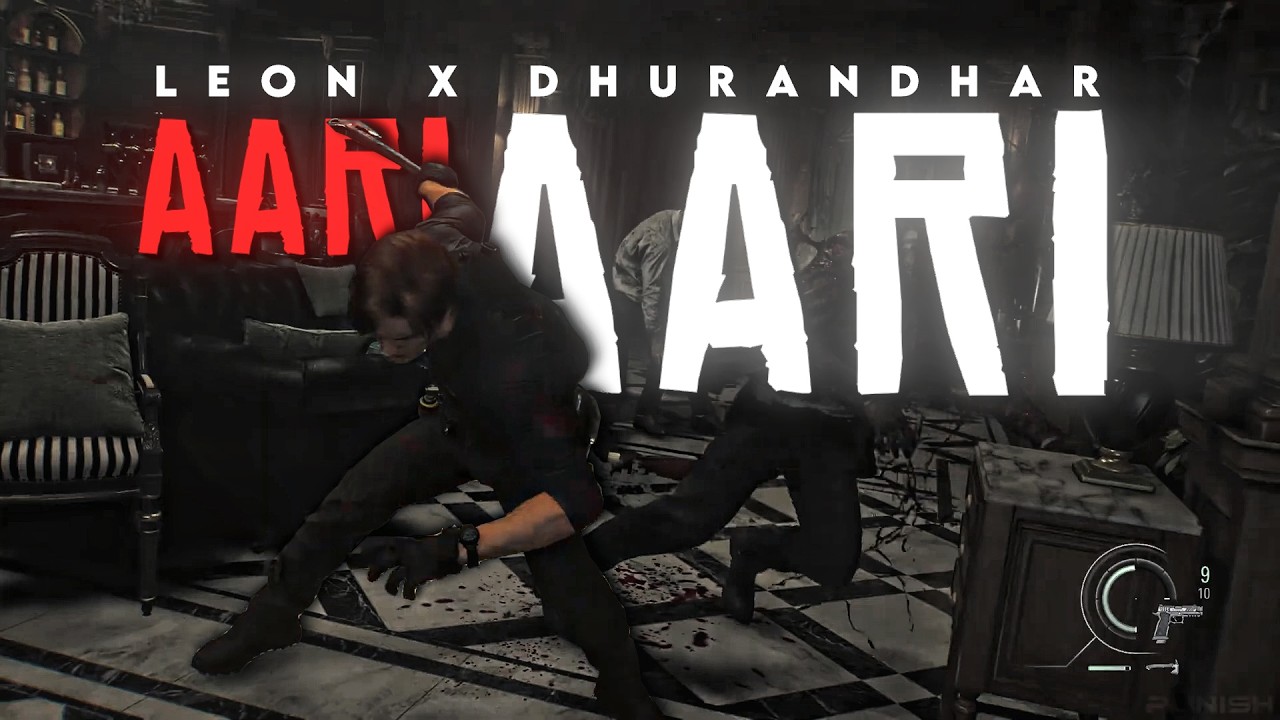 [4K] Dhurandhar X Leon Kennedy | Aari Aari Song | Resident Evil Requiem | Shadey Edit |