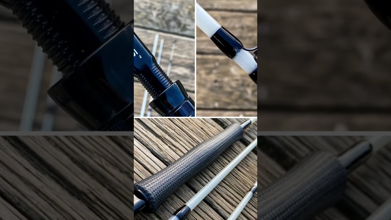 Classic Black and White Glass Fly Rod: Custom Rod Building