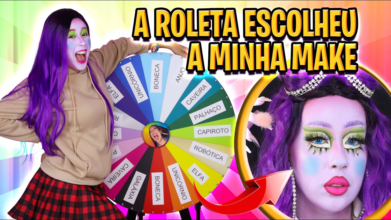 A ROLETA ESCOLHEU A MAKE #1 - BONECA