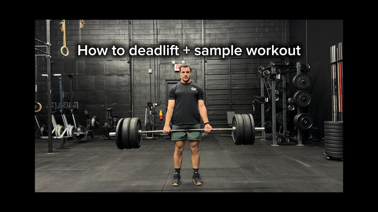 How to Deadlift Properly | 4 Key Points of Performance