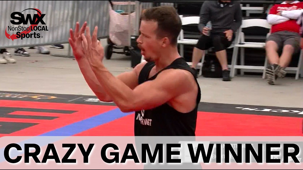 Parker Kelly hits INSANE GAME WINNER 🤯Hub International wins eighth straight title at Hoopfest🏆🏀