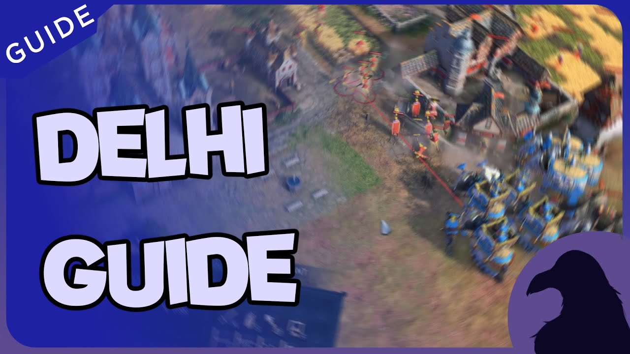 Age of Empires 4 -100% Elephant Delhi Guide 2025