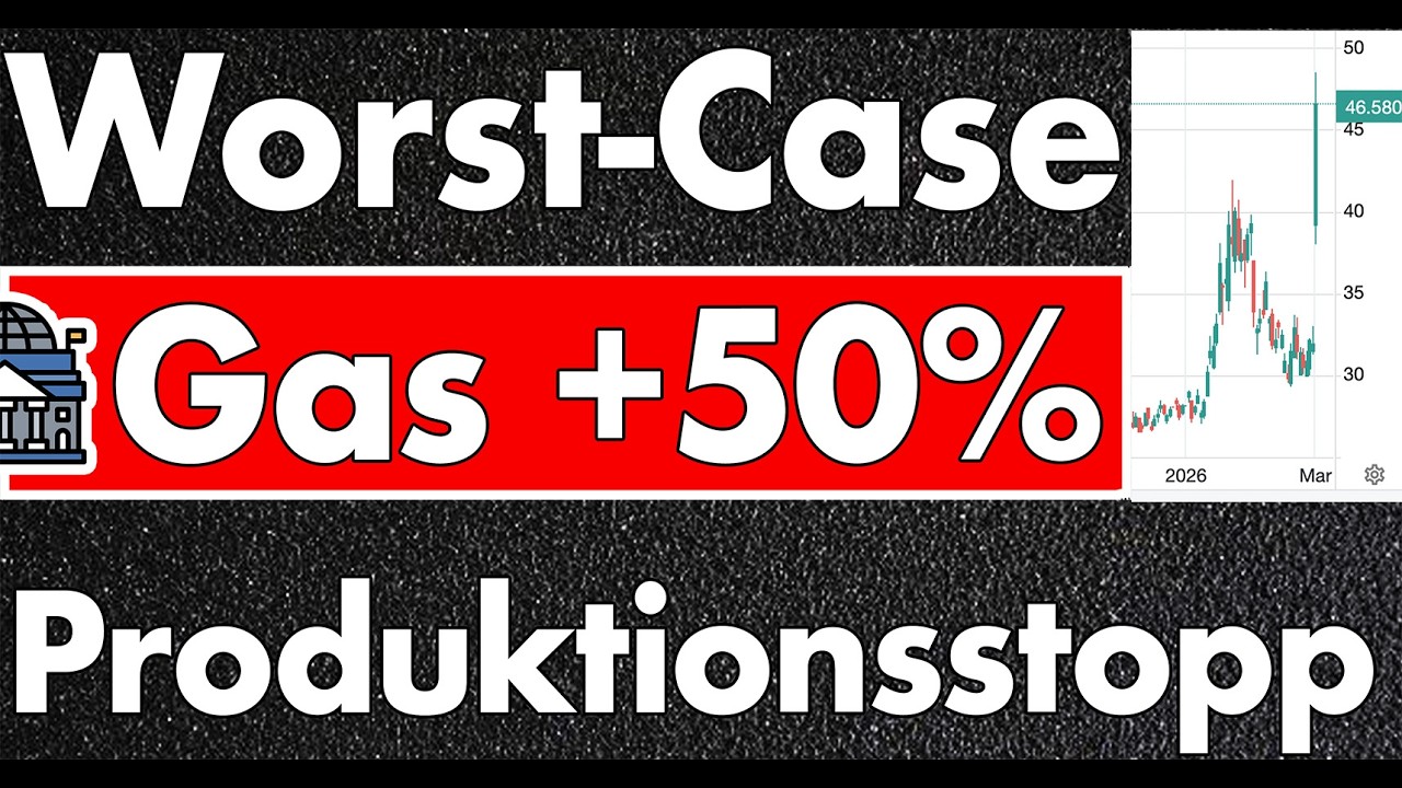 Warnungen ignoriert! LNG-Stopp lässt Gaspreis explodieren, Wirtschaftswachstum gestrichen, Inflation