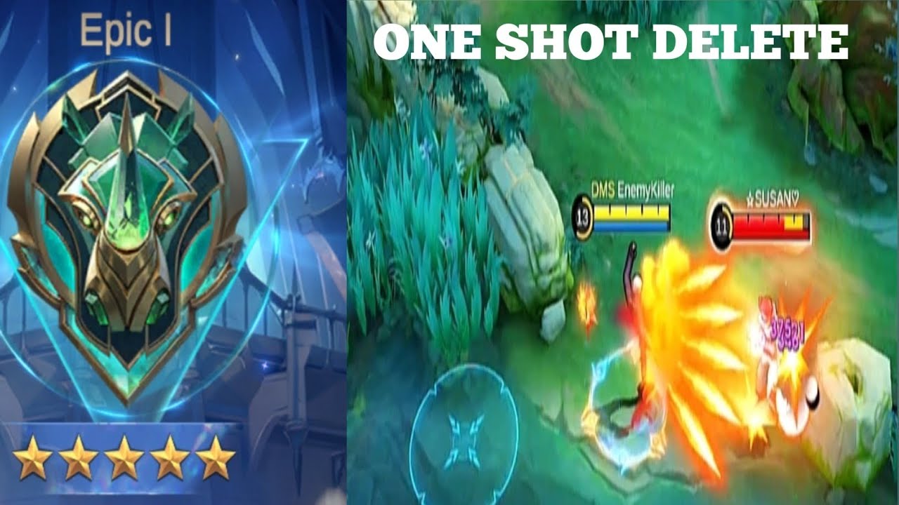 This Build One Shot Delete Gusion || Golab Top 1 Build Gusion - MLBB 