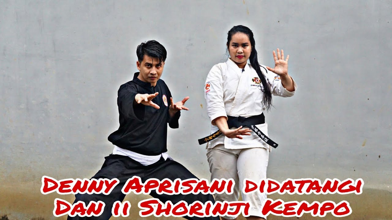 Denny Aprisani Didatangi Dan ll Shorinji Kempo