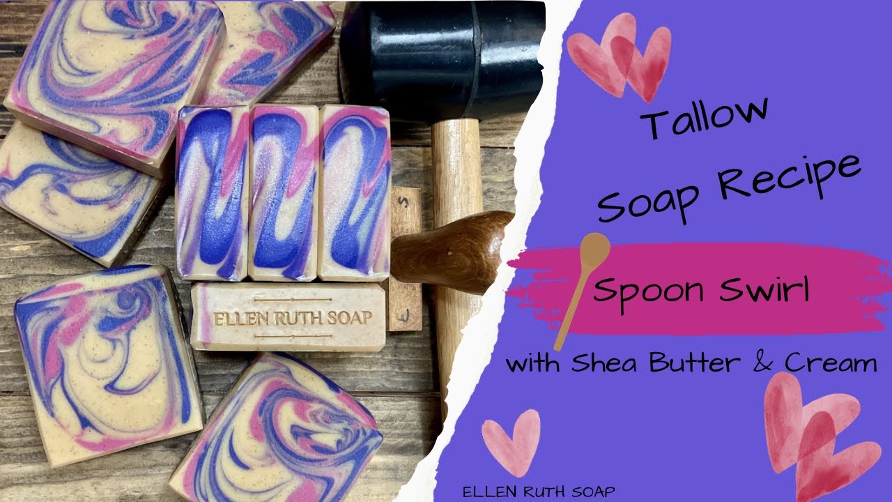 Рецепт – Мыло из животного жира и масла ши со сливками 💜🩷 Холодный способ изготовления мыла #мыло...