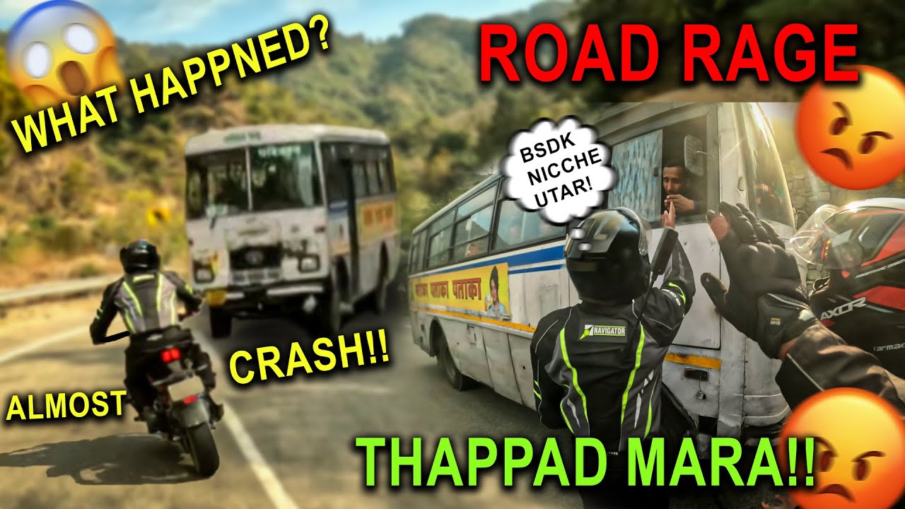 Fight With Bus Driver On Republic Day Ride 26 January |Biker Slap Bus Driver 
