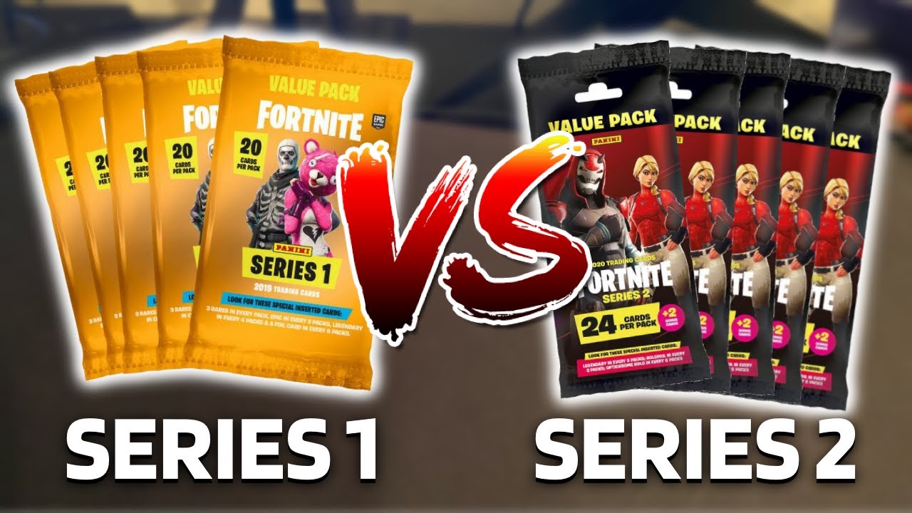 Fortnite Series 1 VS Fortnite Series 2! (Value/Fat Packs)