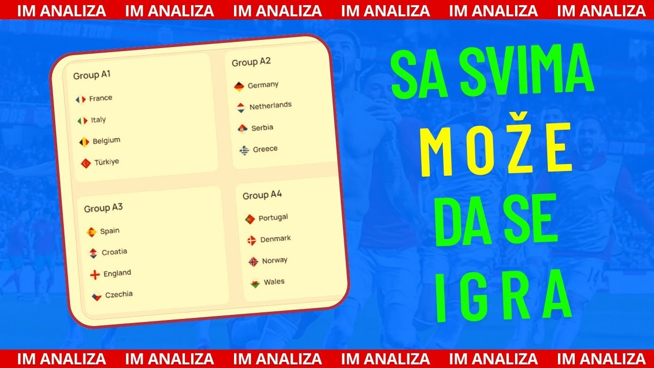 Srbija IMALA SREĆE na žrebanju!!! Rivali za napredak! #srbija #serbia 