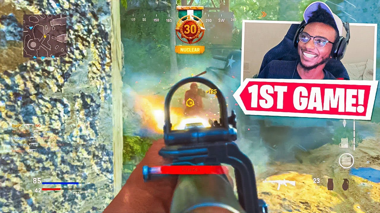 NUKE ☢️ FIRST GAME ON w/ STG44 in VANGUARD?! (COD Vanguard Multiplayer Gameplay)