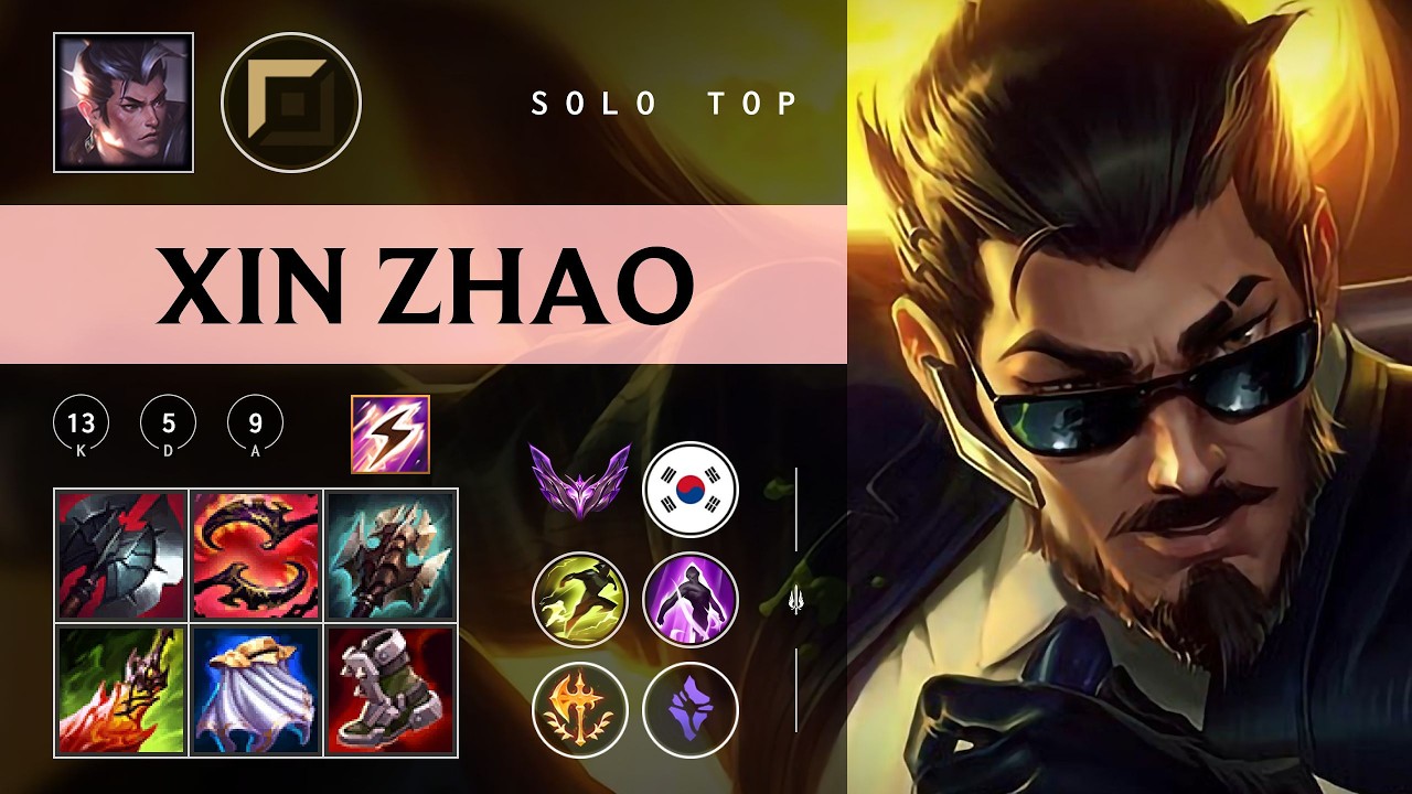 Xin Zhao Top vs Ornn - KR Master Patch 26.03