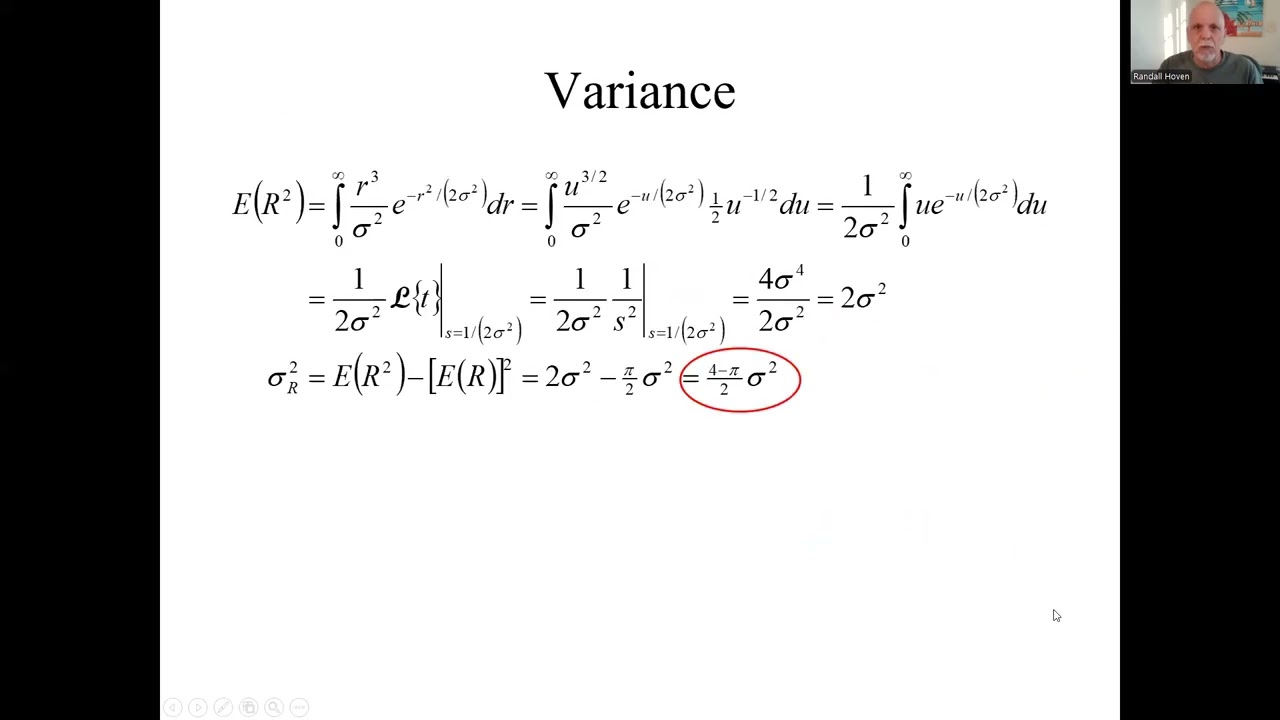 5  Rayleigh distribution: revisiting the i.i.d assumptions
