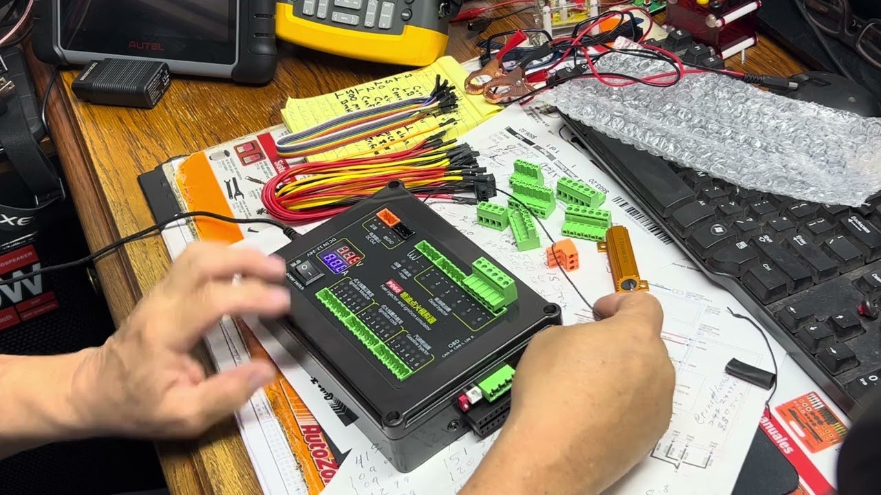 pd60 simulador y probador de computadora automotris    #T309