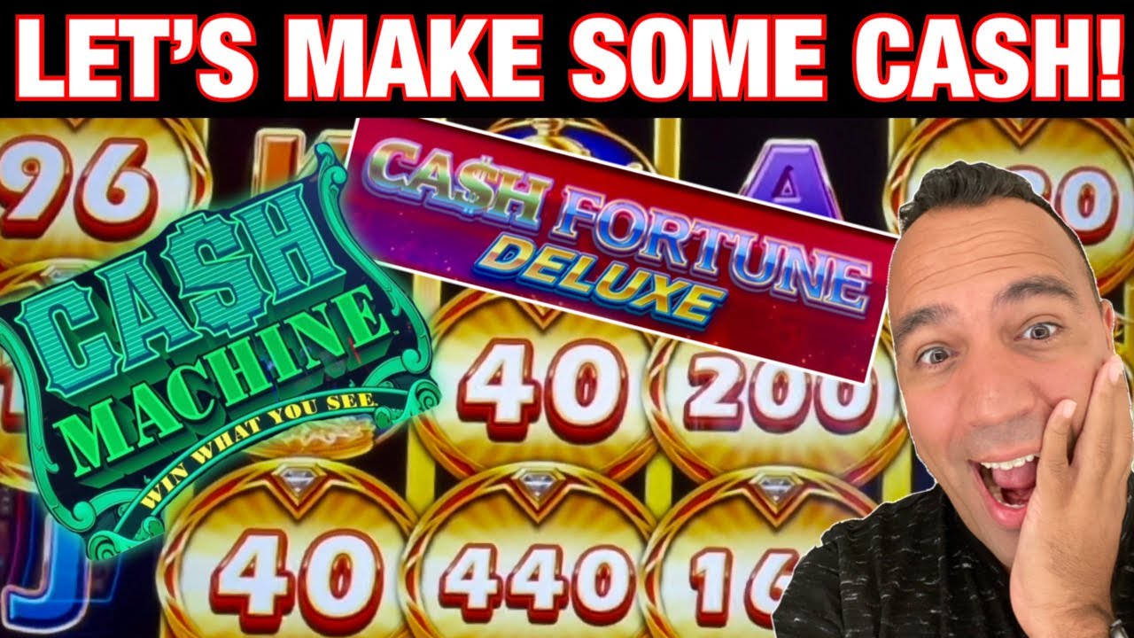 Going for CASH at Hard Rock Sac 🎸 Cash Machine, Cash Fortune Deluxe & Wheel of Fortune!! 👑🎰🤑
