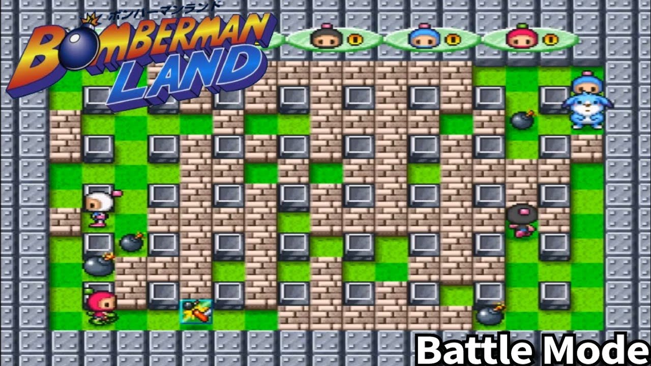 Bomberman Land (PS1) - Battle Mode