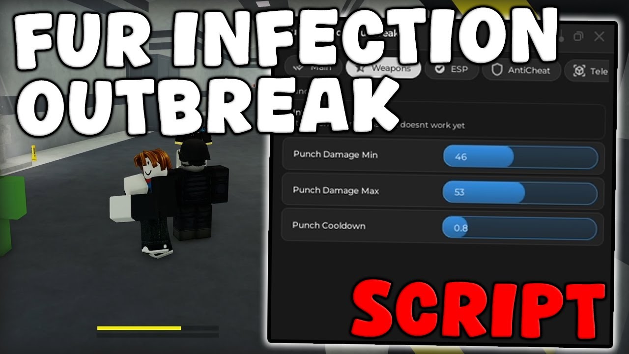 [🦊НОВИНКА] Скрипт Roblox Fur Infection Outbreak Kill Aura, God Mode, Noclip Pastebin 2026