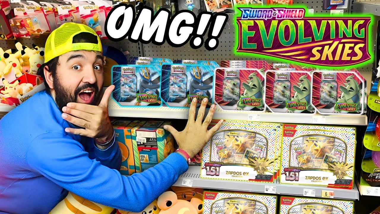 How To Find EVOLVING SKIES Pokemon Cards in 2025!! 😱