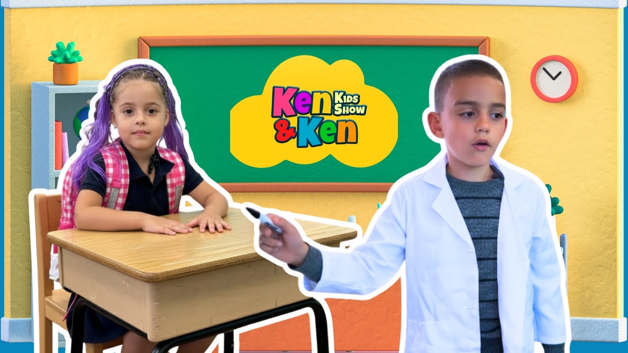 Clase mágica con Kendrick 👨‍🏫 Kendall aprende el ABC y a contar