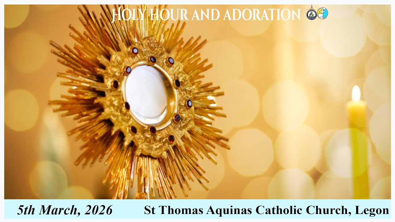 HOLY HOUR (05/03/26) 6:30PM