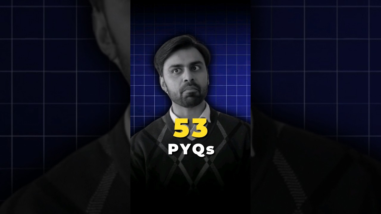 Решайте 53 PYQ в день, чтобы успешно пройти JEE Mains 2025 | День 1