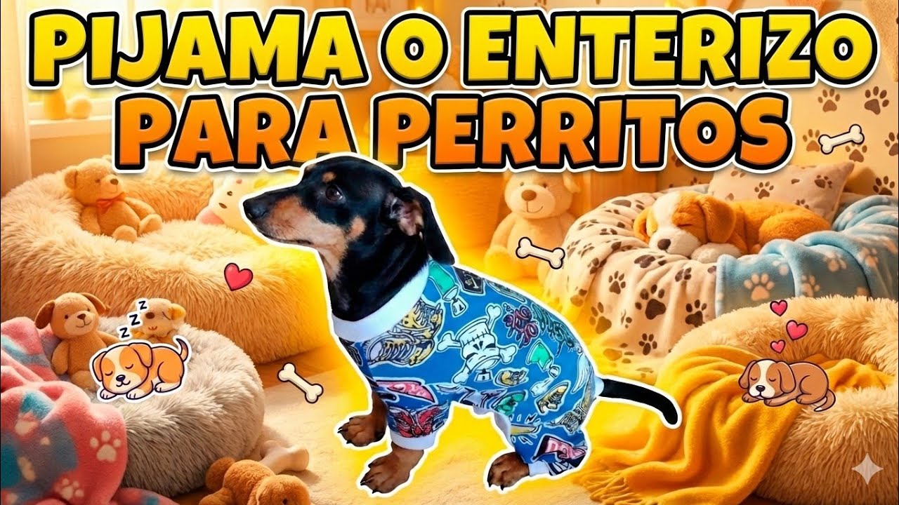 PIJAMA O ENTERIZO PARA PERRITOS