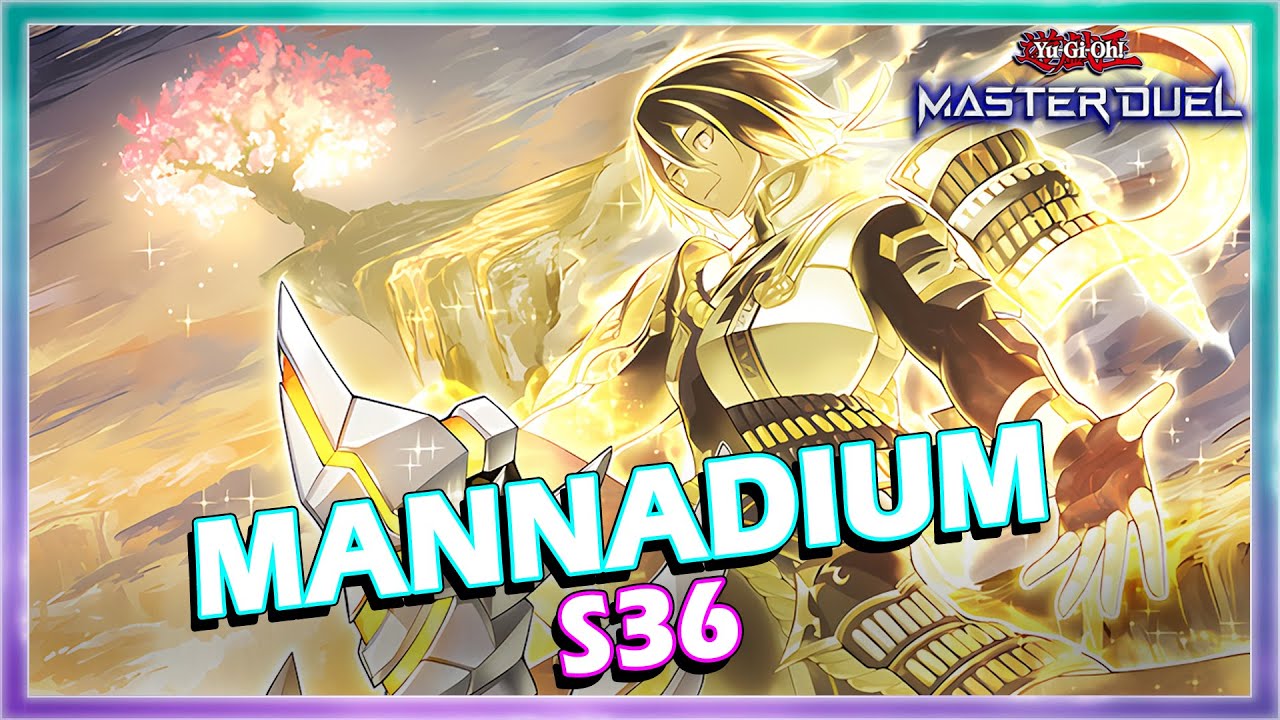 MANNADIUM SEASON 36 RANKED/DUELIST CUP GAMEPLAY IN YUGIOH MASTER DUEL