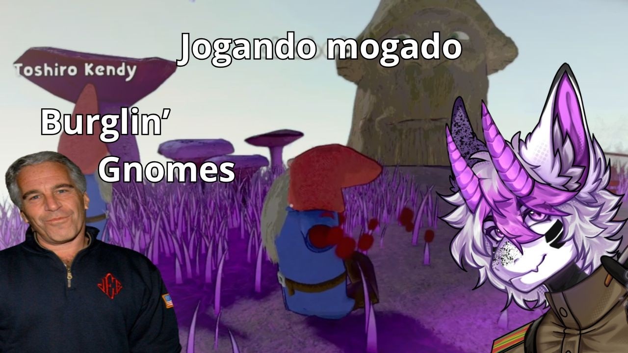 Jogando Burglin' Gnomes #zueira #burglingnomes