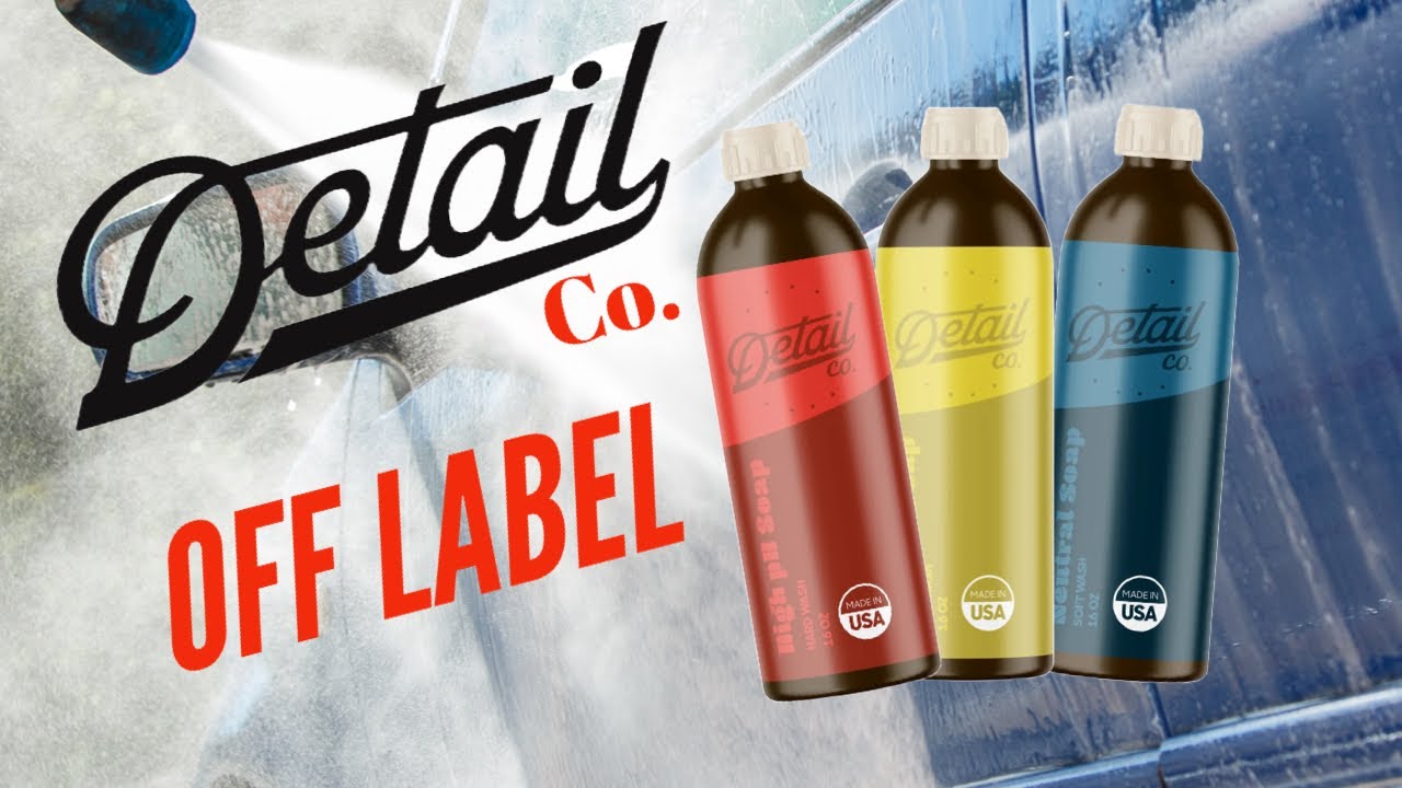 Detail Co. Off Label! Alternative Uses of Hard Wash, Acid Wash & Soft Wash!