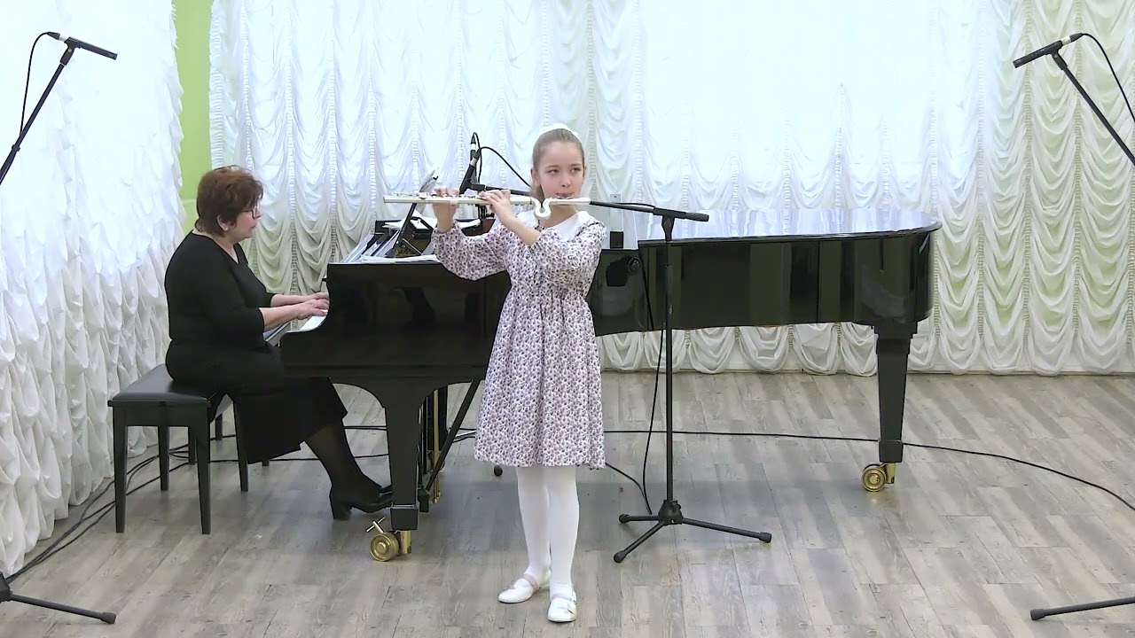 Popp, Spanish concerto/ В. Попп Испанский концерт, Yuna Guryanova, teacher Olga Ivusheikova
