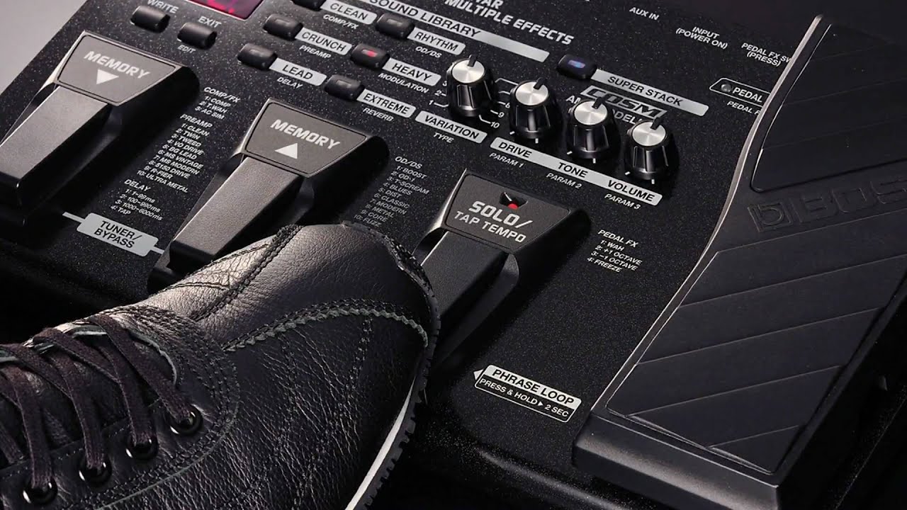 Обзор гитарных эффектов ME-25