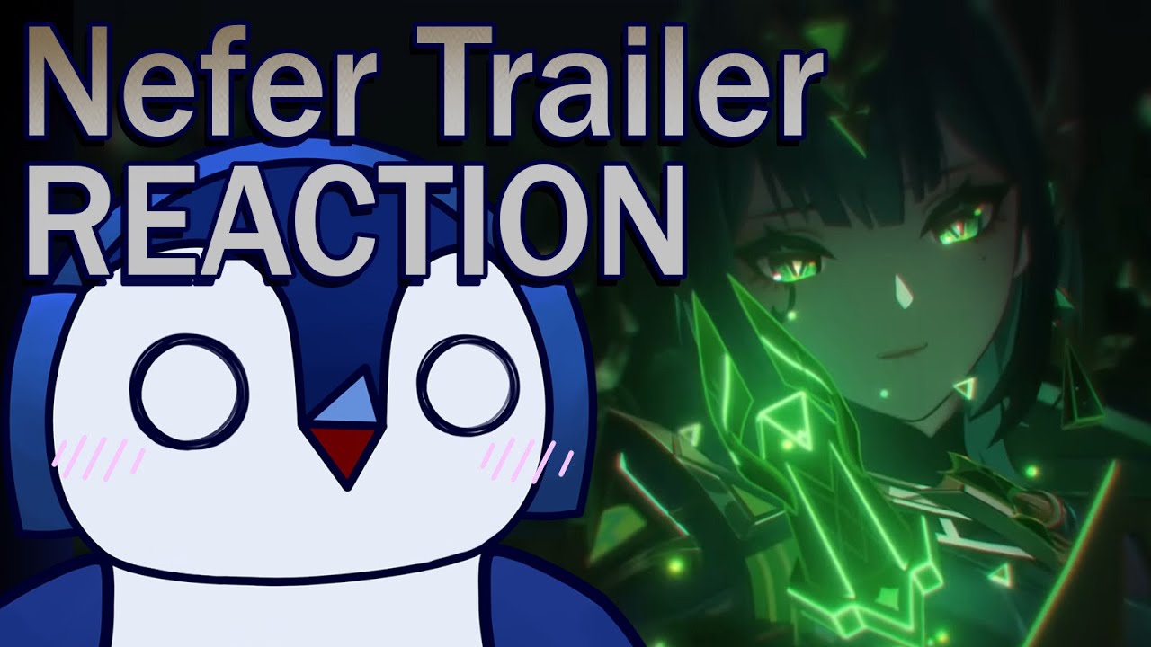 ILL DO WHATEVER YOU SAY NEFER ✧ Nefer Trailer REACTION ✦ ݁Genshin Impact