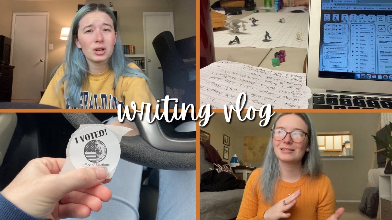 Working as a freelance editor // NaNoWriMo Week 1 2021