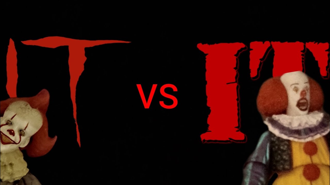 Pennywise 1990 VS Pennywise 2017 Stop motion