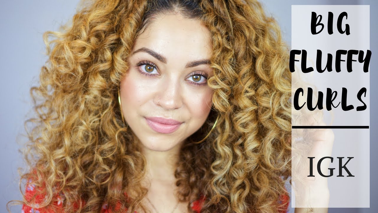 Big Fluffy Curls w/ IGK!