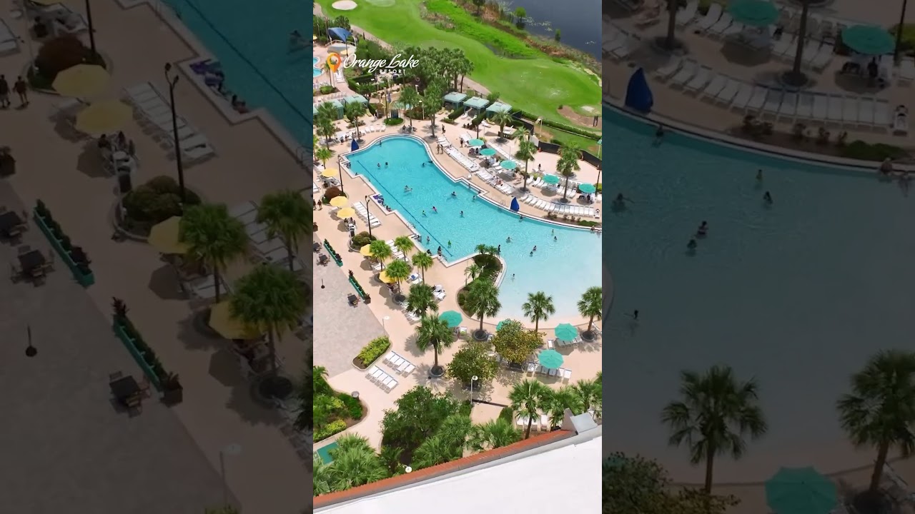 Quick & Beautiful Drone Tour of Orange Lake Resort 👀
