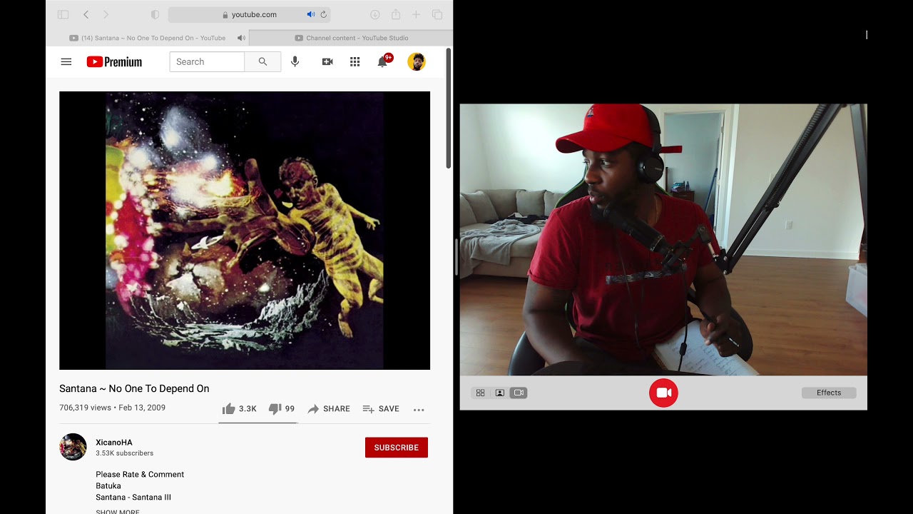 Santana ~ No One To Depend On (Reaction)