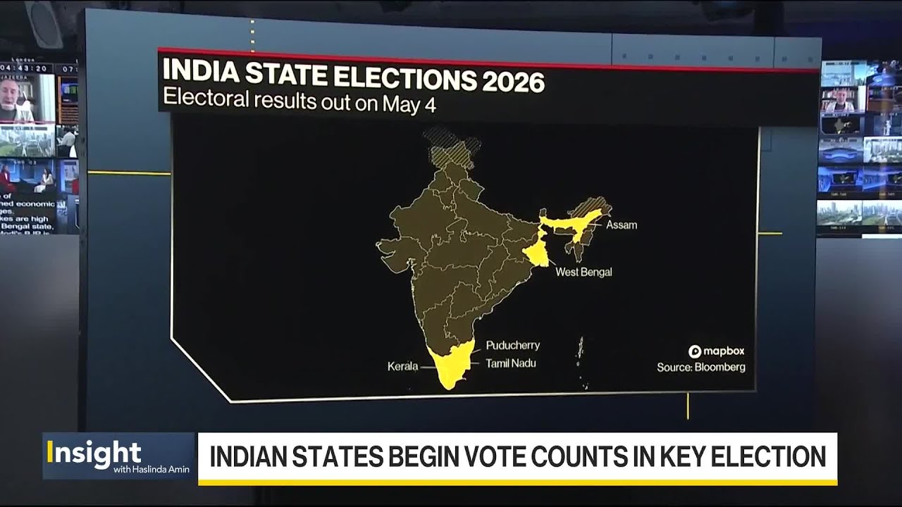 Indian States Begin Counting Votes in Key Elections