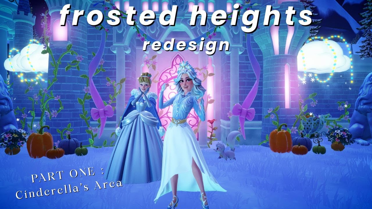 Creating Cinderella's Corner In Frosted Heights | Frosted Heights Redesign Part One