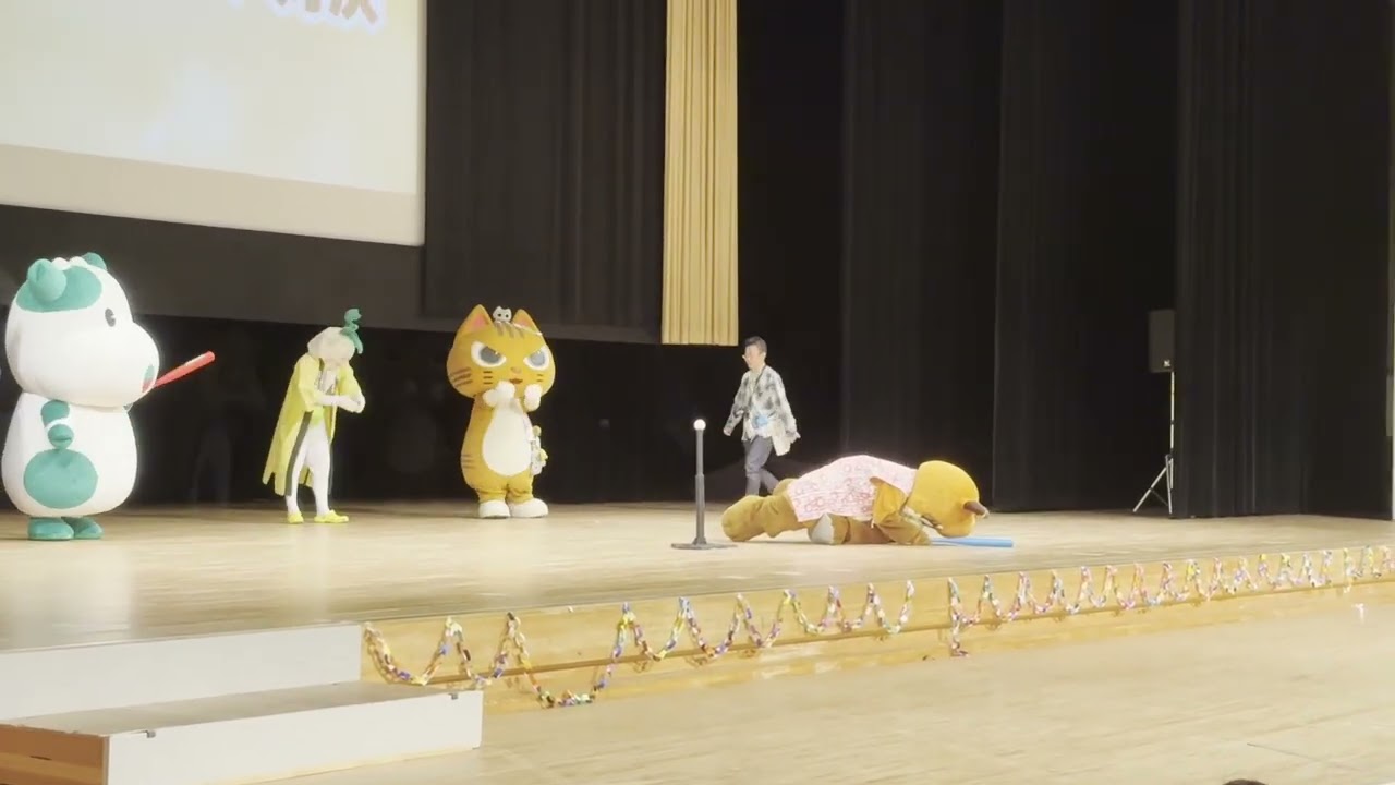 バッティング対決だよ！たぬみちゃん ／ ムジナモん誕生日会2026