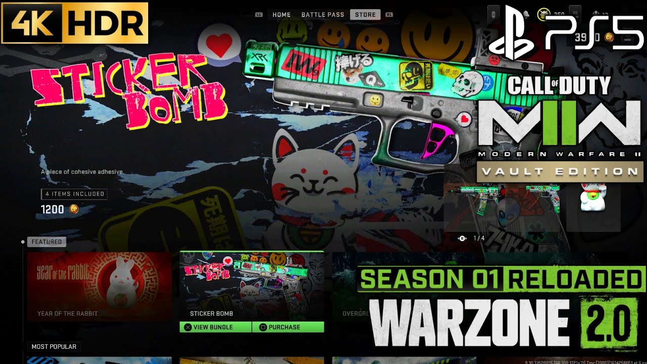 Sticker Bomb MW2 | MW2 Sticker Bomb Bundle | Sticker Bomb Bundle MW2 | COD MW2 Sticker Bomb Bundle