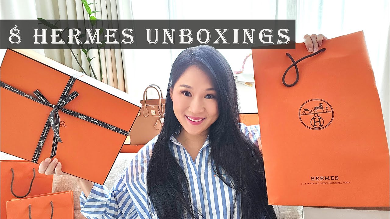 Hermes Unboxing Haul 8 Items!! ft. 
