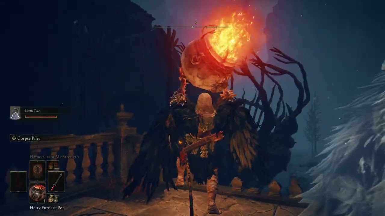 defeating both furnace giants below shadow keep